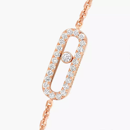 [Aurelle Style]Move Uno Diamond Bracelet