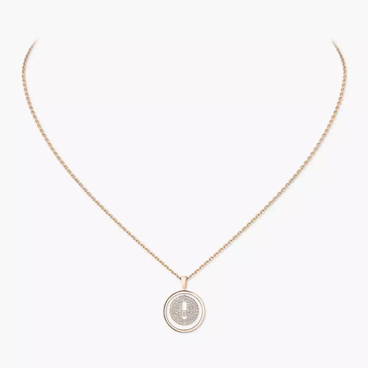 [Aurelle Style] Lucky Move Diamond Necklace