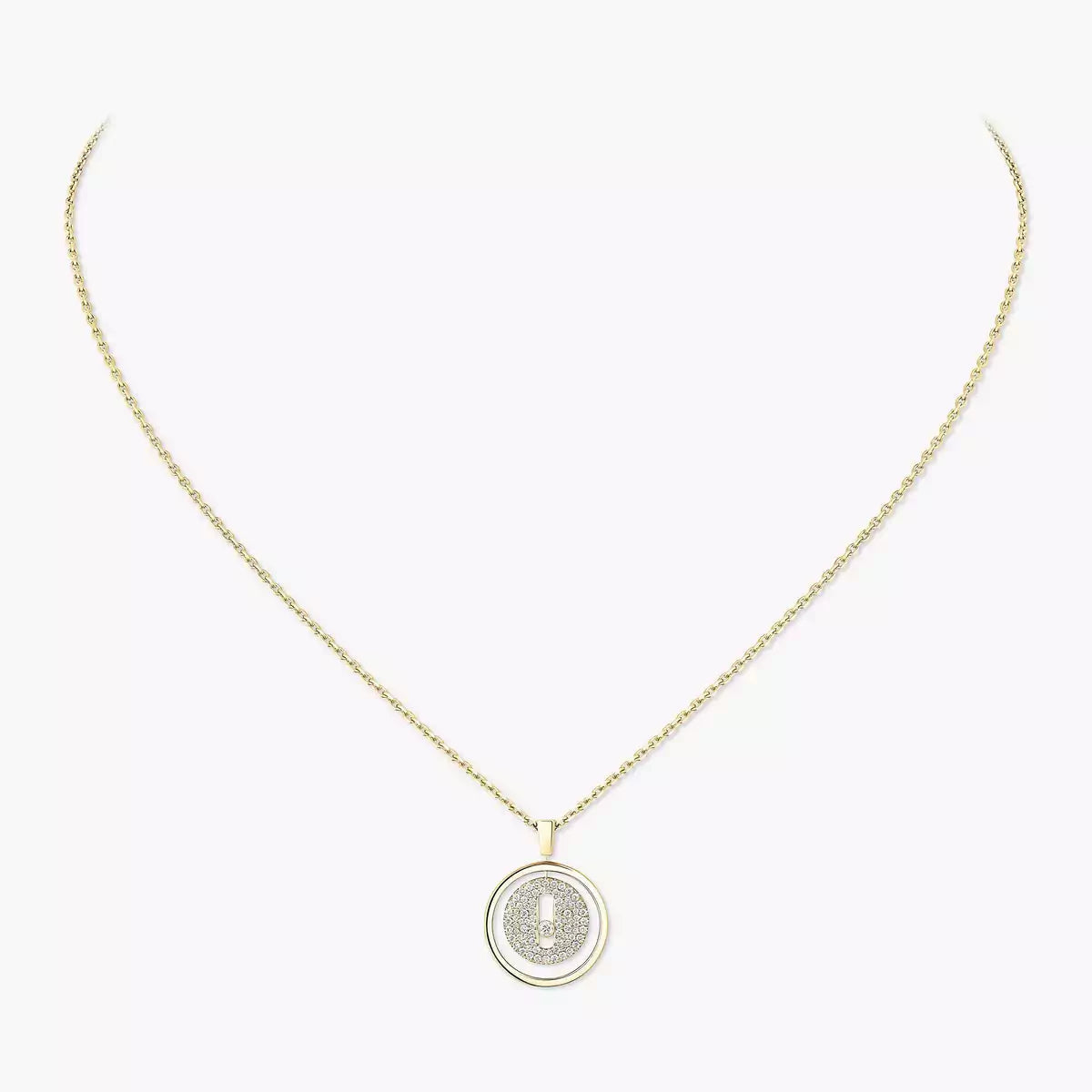 [Aurelle Style] Lucky Move Diamond Necklace