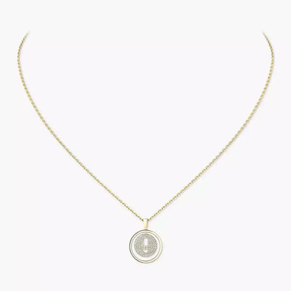 [Aurelle Style] Lucky Move Diamond Necklace