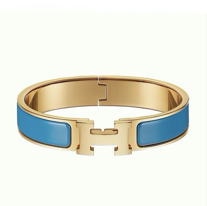 [Aurelle Style]H BRACELET TURQUOISE 12MM