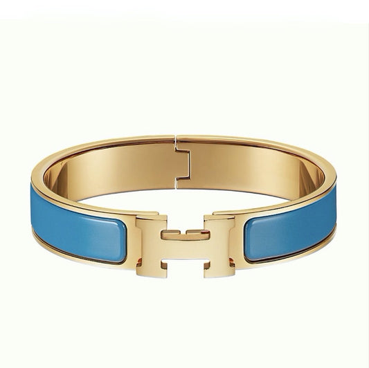 [Aurelle Style]H BRACELET TURQUOISE 12MM