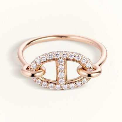 [Aurelle Style]RONDE SMALL DIAMOND RING