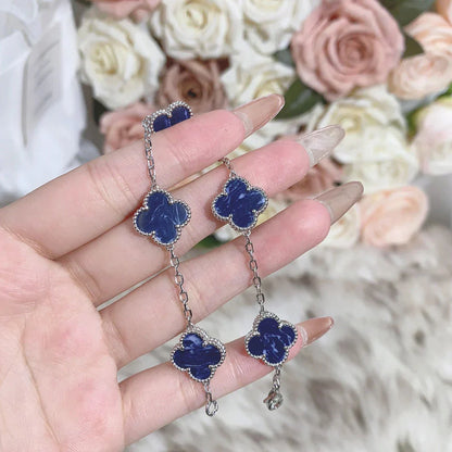 [Aurelle Style]CLOVER 5 MOTIF PIETERSITE BRACELET COLLECTION