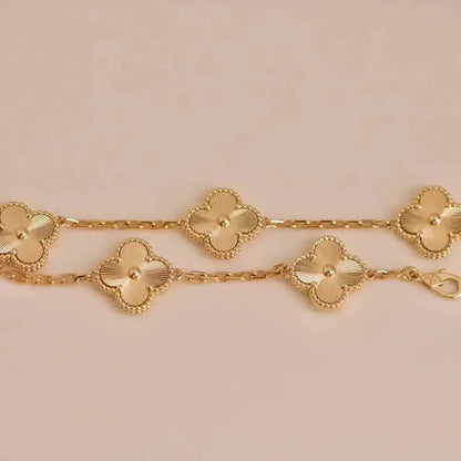 [Aurelle Style] CLOVER 5 MOTIF LASER BRACELET COLLECTION