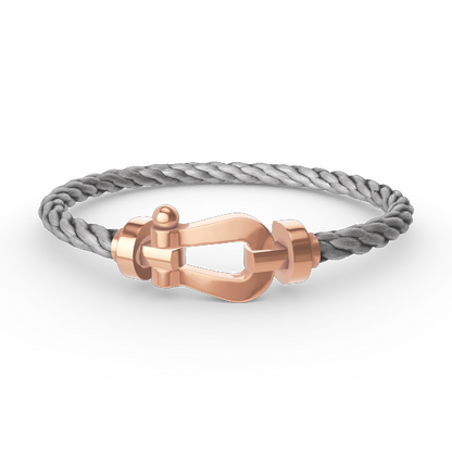 [Aurelle Style]FORCE LARGE HORSESHOE NO DIAMOND BRACELET ROSE GOLD