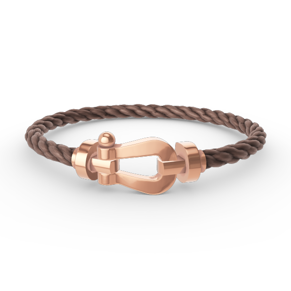 [Aurelle Style]FORCE LARGE HORSESHOE NO DIAMOND BRACELET ROSE GOLD