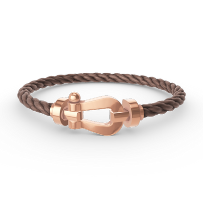 [Aurelle Style]FORCE LARGE HORSESHOE NO DIAMOND BRACELET ROSE GOLD
