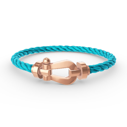 [Aurelle Style]FORCE LARGE HORSESHOE NO DIAMOND BRACELET ROSE GOLD