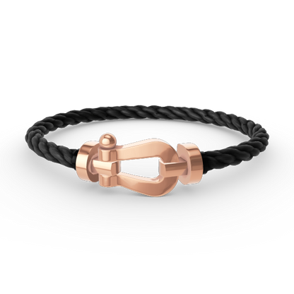[Aurelle Style]FORCE LARGE HORSESHOE NO DIAMOND BRACELET ROSE GOLD