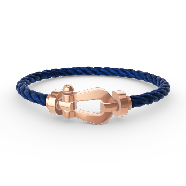 [Aurelle Style]FORCE LARGE HORSESHOE NO DIAMOND BRACELET ROSE GOLD