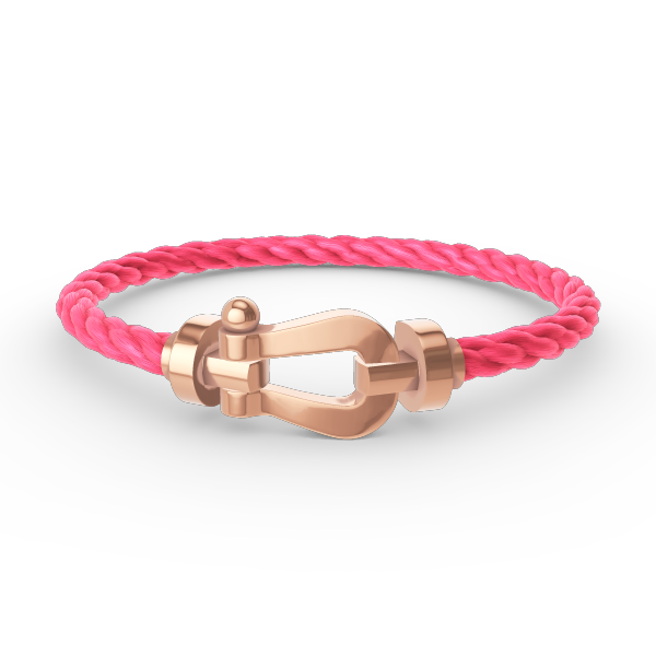 [Aurelle Style]FORCE LARGE HORSESHOE NO DIAMOND BRACELET ROSE GOLD
