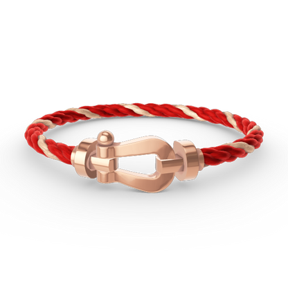 [Aurelle Style]FORCE LARGE HORSESHOE NO DIAMOND BRACELET ROSE GOLD