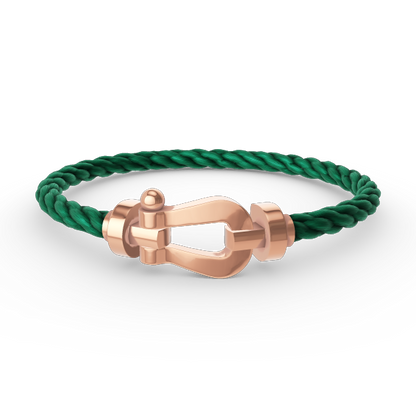 [Aurelle Style]FORCE LARGE HORSESHOE NO DIAMOND BRACELET ROSE GOLD