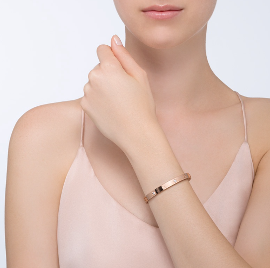[Aurelle Style]LOVE BRACELET 6.1MM 4 DIAMONDS