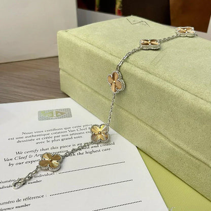[Aurelle Style] CLOVER 5 MOTIF LASER BRACELET COLLECTION