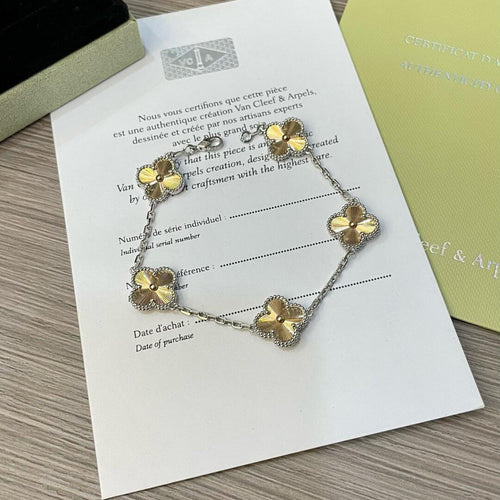 [Aurelle Style]CLOVER  5 MOTIFS  CHRISTMAS LIMITED EDITION BRACELET