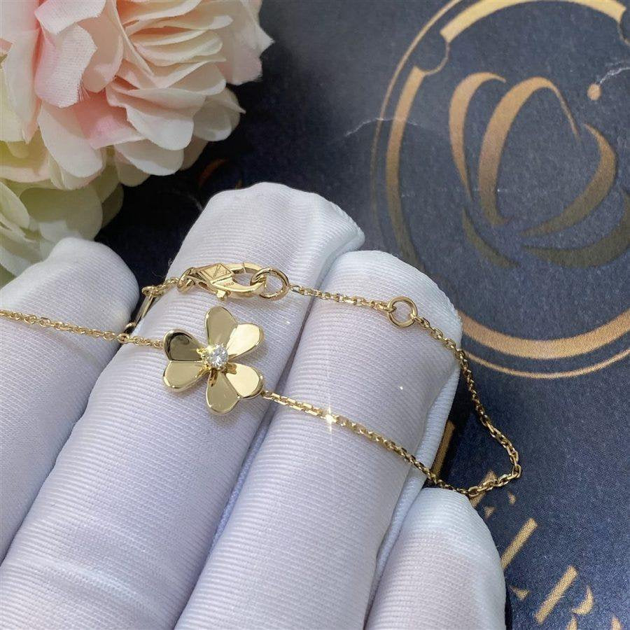 [Aurelle Style]FRIVOLE GOLD FLOWER BRACELET
