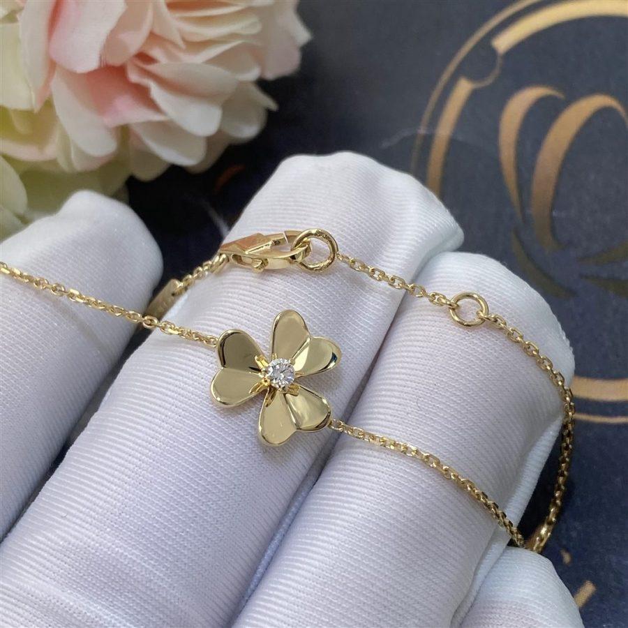 [Aurelle Style]FRIVOLE GOLD FLOWER BRACELET