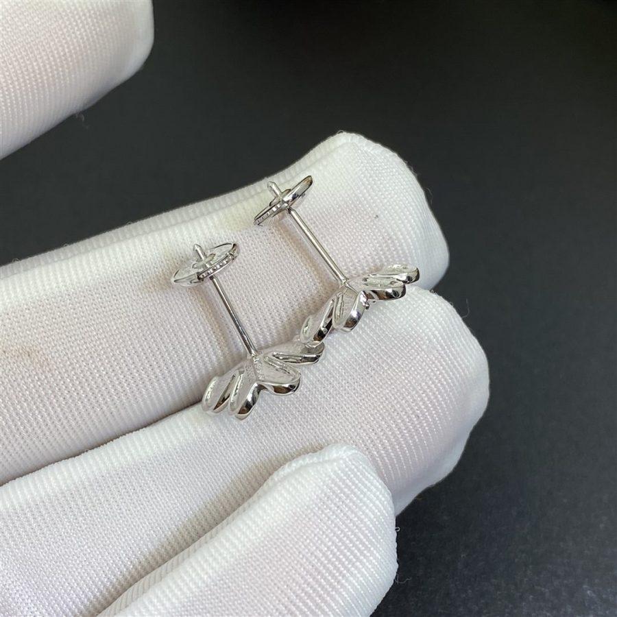 [Aurelle Style]FRIVOLE MINI SILVER FLOWER EARRINGS