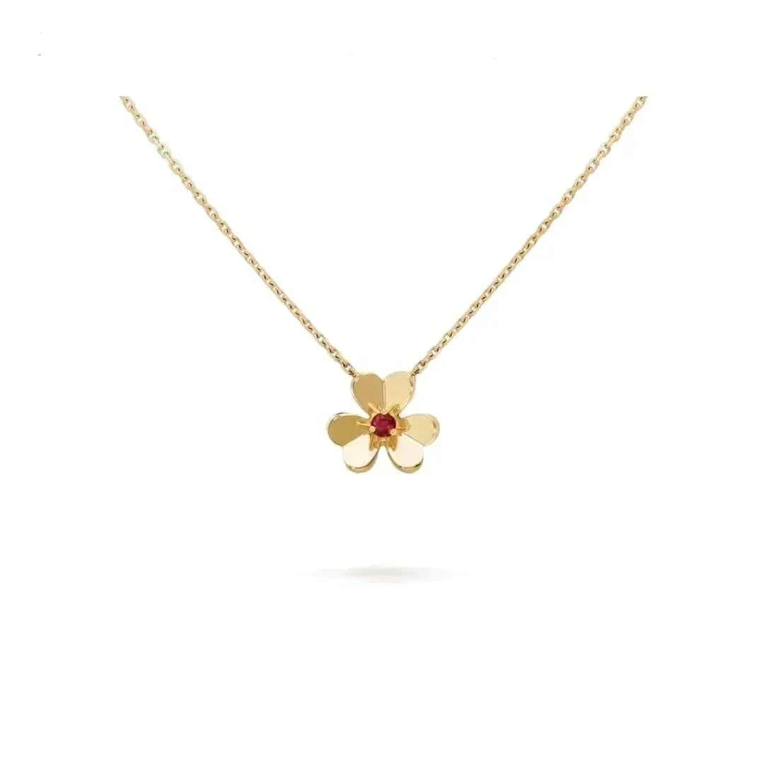 [Aurelle Style]FRIVOLE GOLD FLOWER NECKLACE