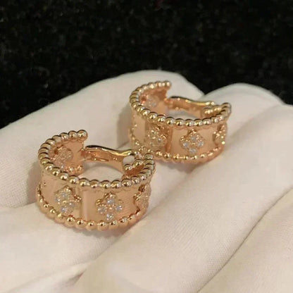 [Aurelle Style]PERLEE DIAMOND EARRINGS