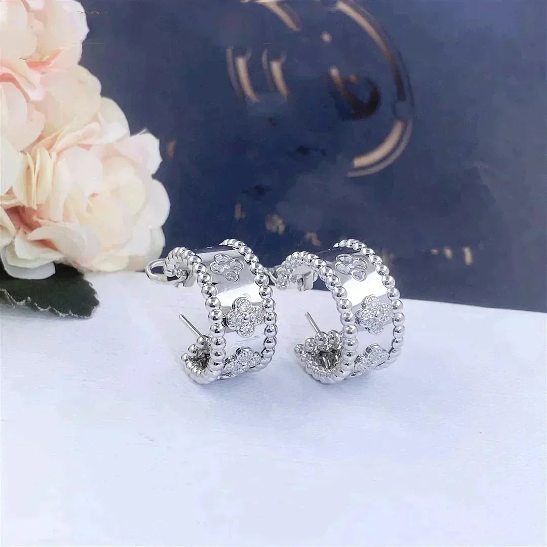 [Aurelle Style]PERLEE DIAMOND EARRINGS