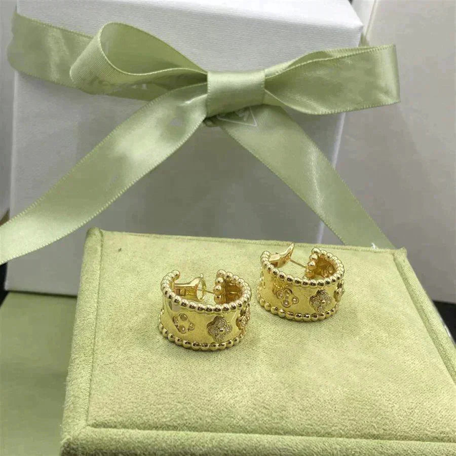 [Aurelle Style]PERLEE DIAMOND EARRINGS