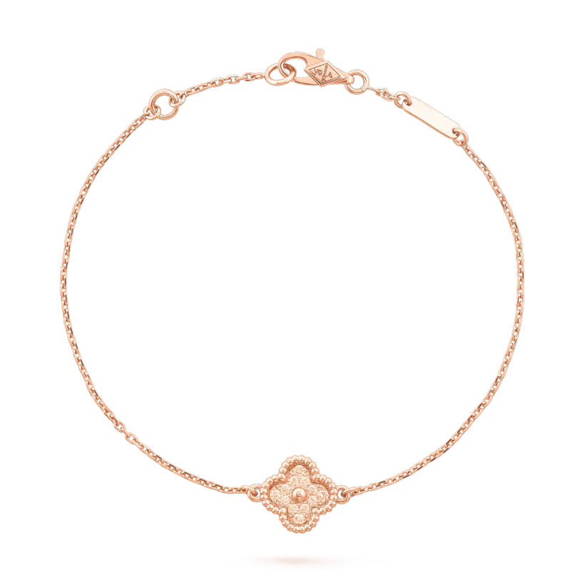 [Aurelle Style]CLOVER SINGLE FLOWER BRACELET