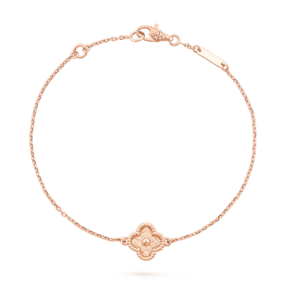 [Aurelle Style]CLOVER SINGLE FLOWER BRACELET