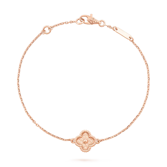 [Aurelle Style]CLOVER SINGLE FLOWER BRACELET