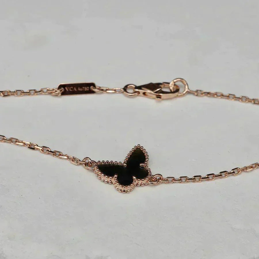 [Aurelle Style]BUTTERFLY ONYX  BUTTERFLY BRACELET