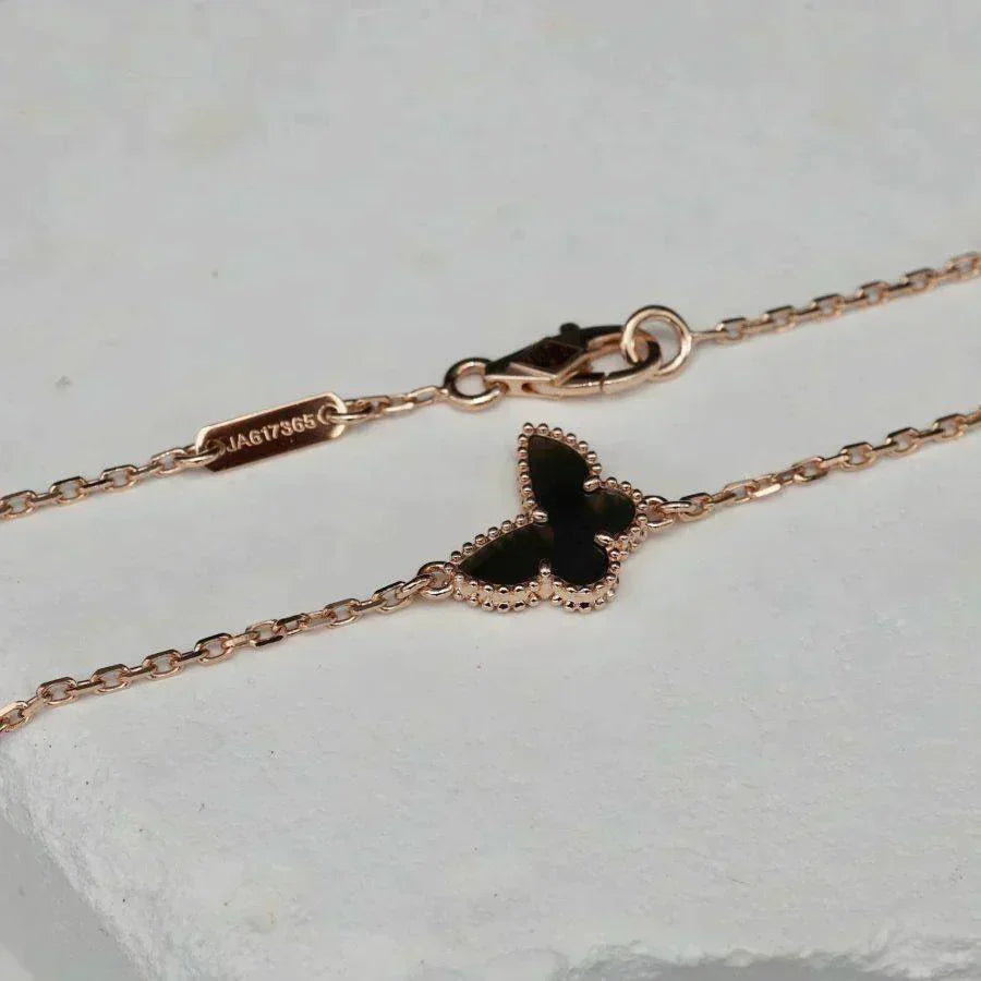 [Aurelle Style]BUTTERFLY ONYX  BUTTERFLY BRACELET