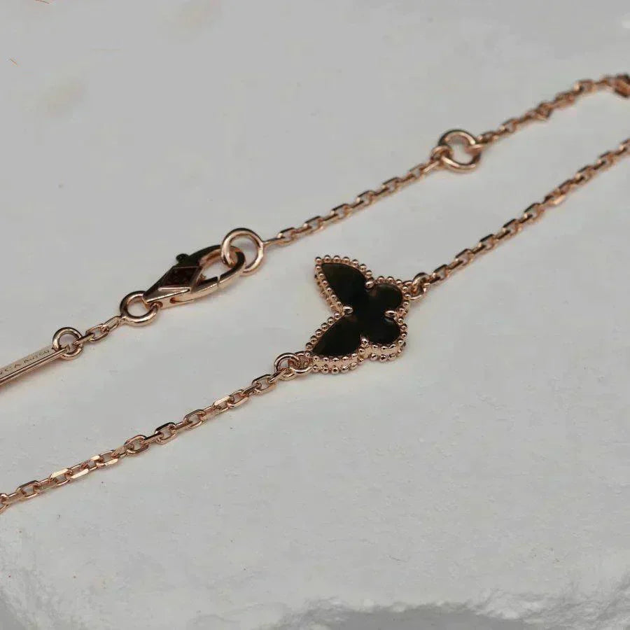 [Aurelle Style]BUTTERFLY ONYX  BUTTERFLY BRACELET