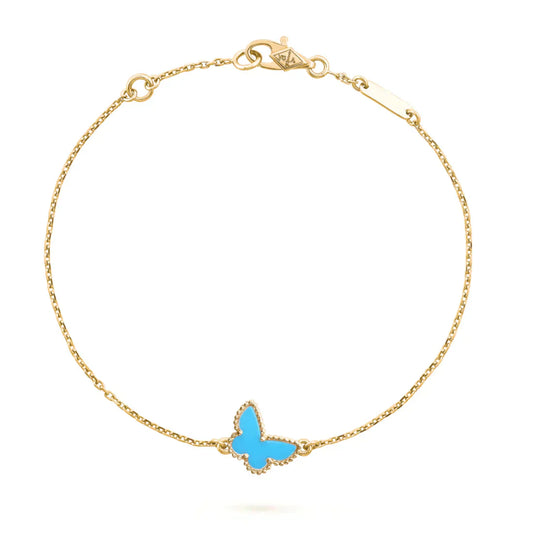 [Aurelle Style]BUTTERFLY TURQUOISE BUTTERFLY BRACELET
