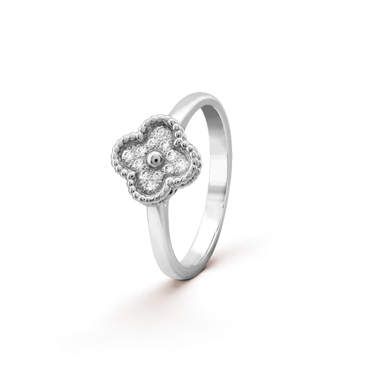[Aurelle Style]CLOVER DIAMOND RING