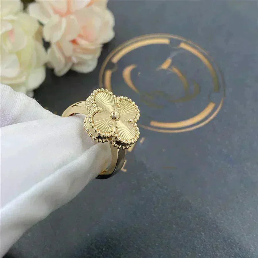 [Aurelle Style]CLOVER GOLD RING