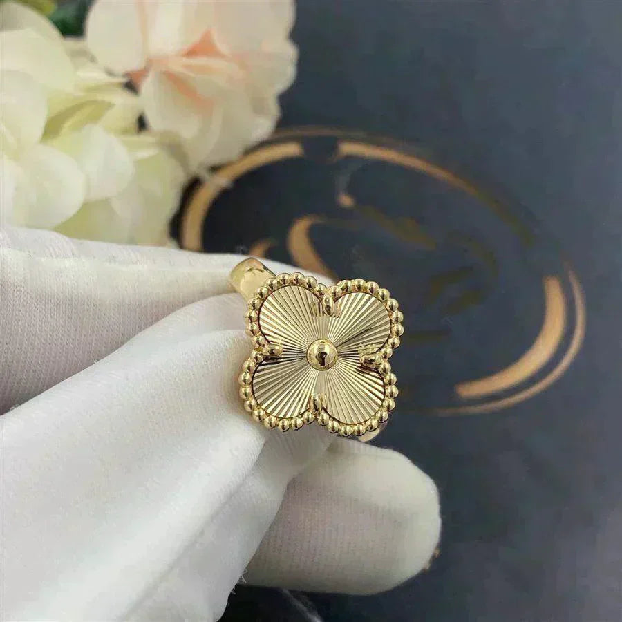 [Aurelle Style]CLOVER GOLD RING