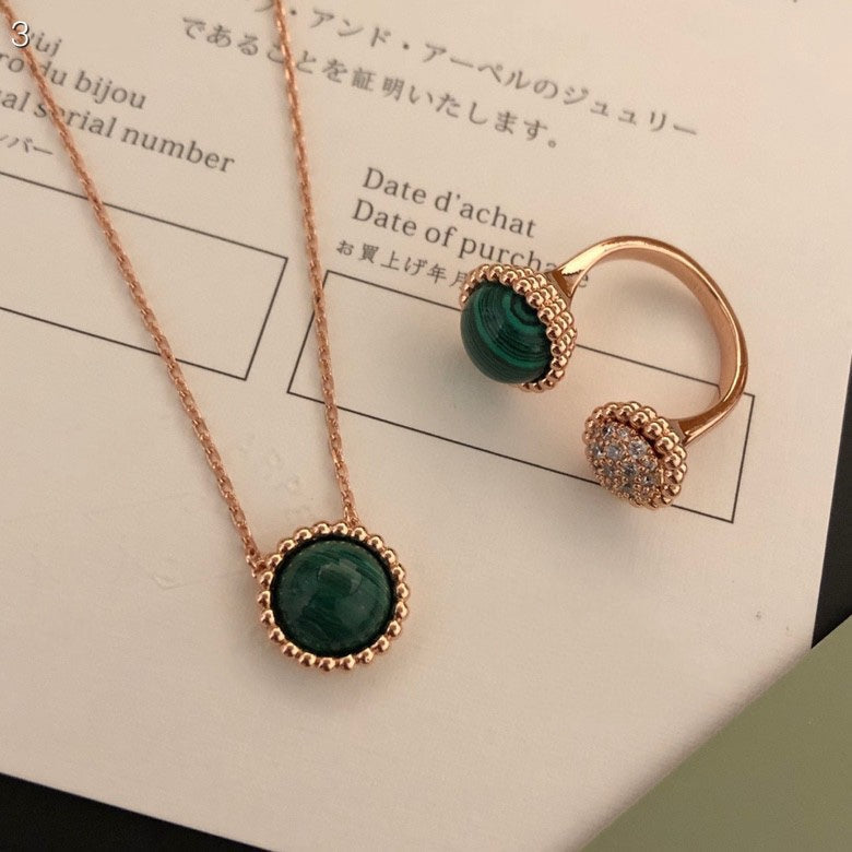 [Aurelle Style]PERLEE COULEURS DIAMOND ROSE GOLD BETWEEN THE FINGER RING