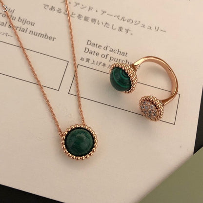 [Aurelle Style]PERLEE COULEURS DIAMOND ROSE GOLD BETWEEN THE FINGER RING