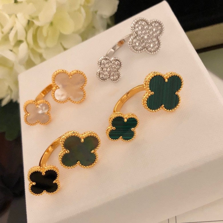 [Aurelle Style]CLOVER BETWEEN THE FINGER RING