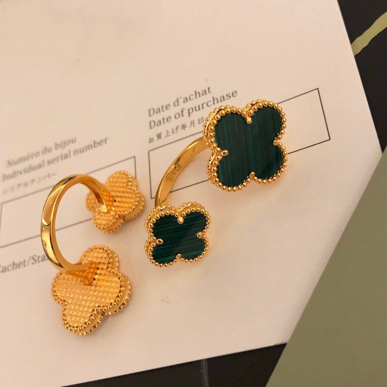 [Aurelle Style]CLOVER BETWEEN THE FINGER RING