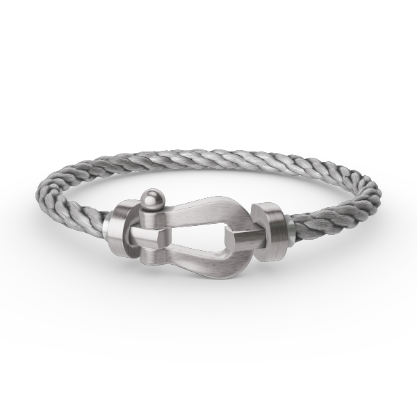 [Aurelle Style]FORCE LARGE HORSESHOE NO DIAMOND BRACELET SILVER