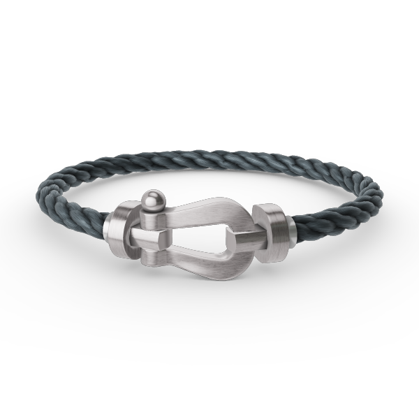 [Aurelle Style]FORCE LARGE HORSESHOE NO DIAMOND BRACELET SILVER