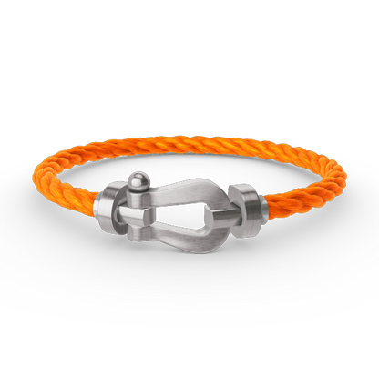 [Aurelle Style]FORCE LARGE HORSESHOE NO DIAMOND BRACELET SILVER