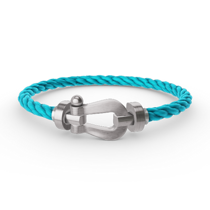 [Aurelle Style]FORCE LARGE HORSESHOE NO DIAMOND BRACELET SILVER