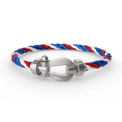[Aurelle Style]FORCE LARGE HORSESHOE NO DIAMOND BRACELET SILVER