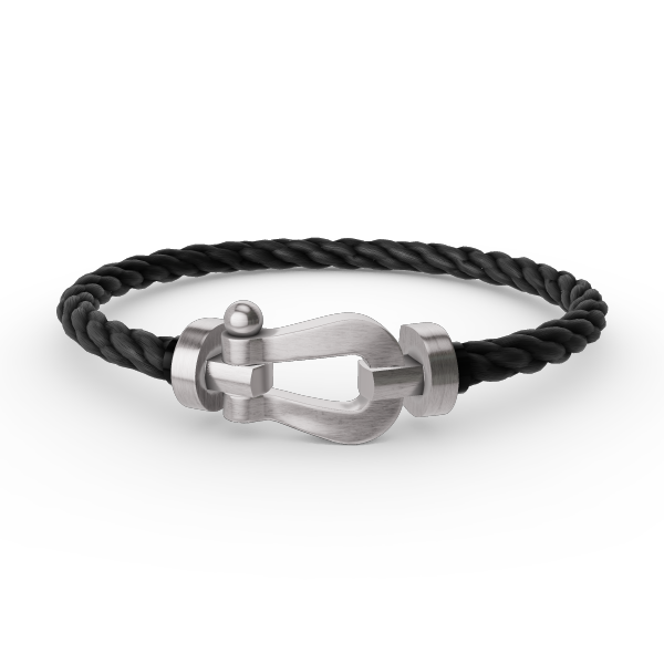 [Aurelle Style]FORCE LARGE HORSESHOE NO DIAMOND BRACELET SILVER