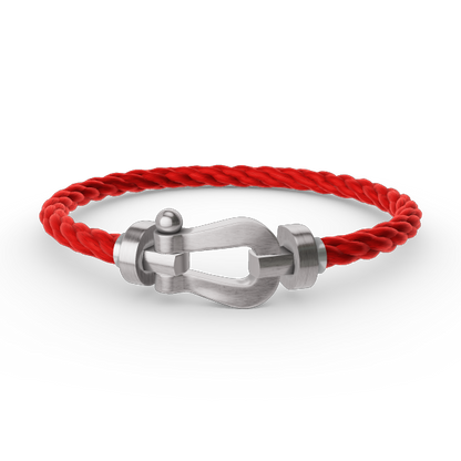 [Aurelle Style]FORCE LARGE HORSESHOE NO DIAMOND BRACELET SILVER