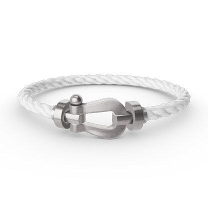 [Aurelle Style]FORCE LARGE HORSESHOE NO DIAMOND BRACELET SILVER